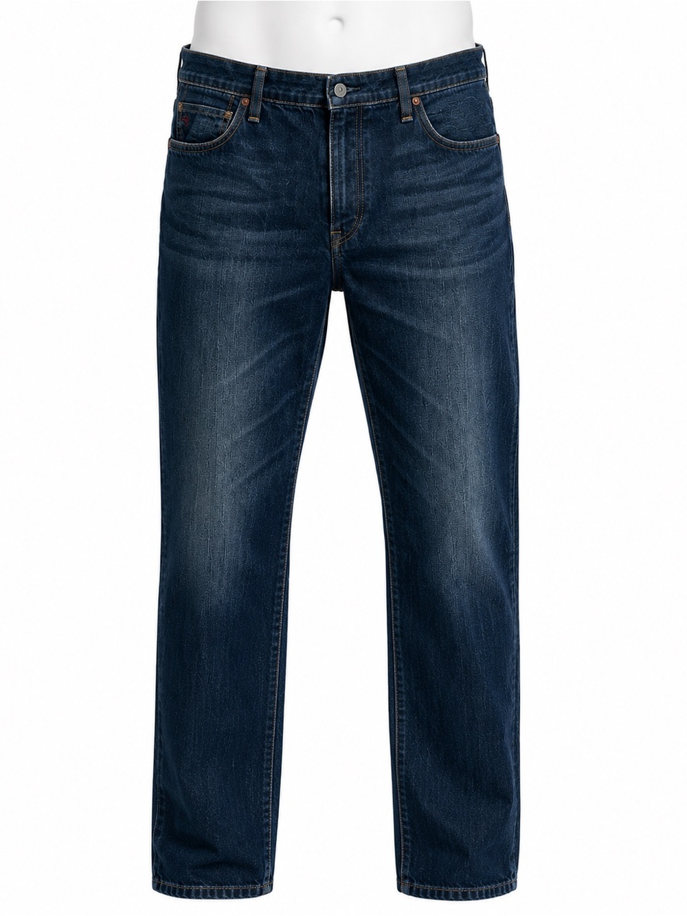 Size 44 Polo Ralph Lauren Men’s Authentic Dungarees Relaxed Straight‎ Jeans Blue